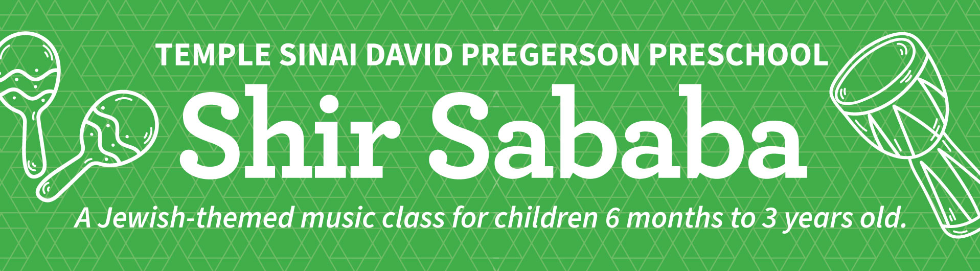 Shir Sababa music class starts Tuesday, February 6
